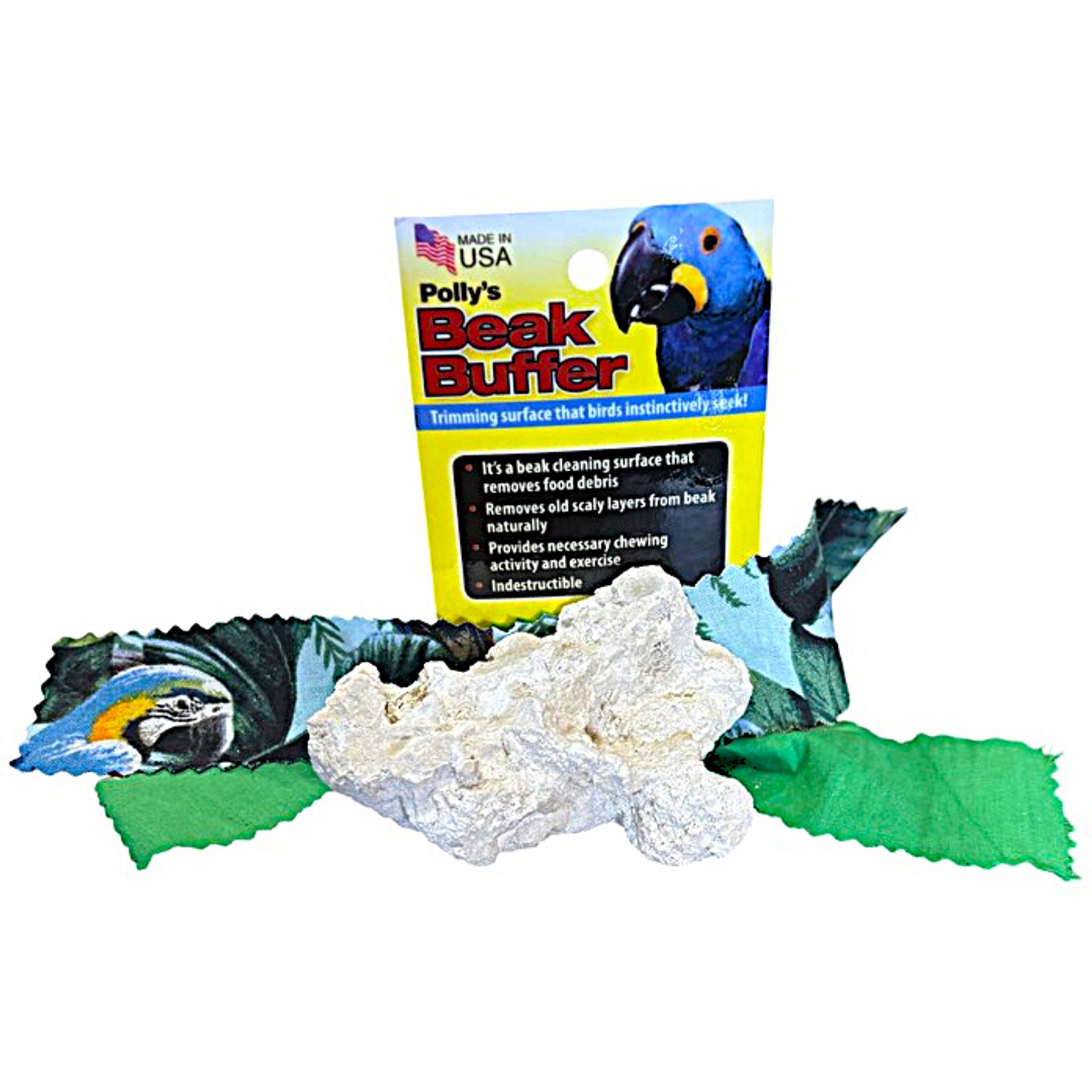 Polly's Pet Products Buffer Bird Beak Conditioner, Large