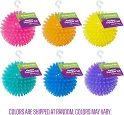 Gnawsome Squeak & Light LED Ball Dog Toy, Color Varies, Medium