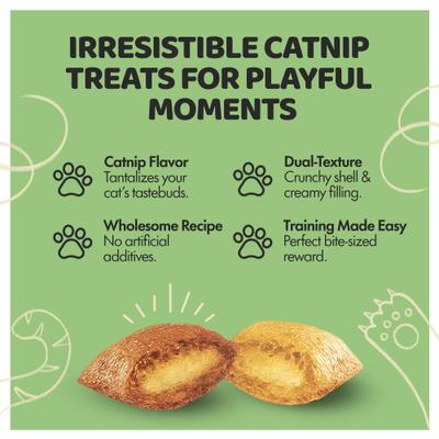 Show full view: Sprankles Tasty Catnip Flavored Crunchy Cat Treats, 8-oz bag slide 3 of 6