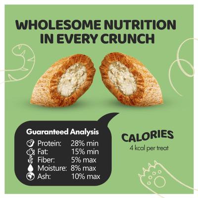Show full view: Sprankles Variety Chicken, Tuna & Catnip, Flavored Crunchy Filled Cat Treats 24-oz bag, 3 pack slide 7 of 7