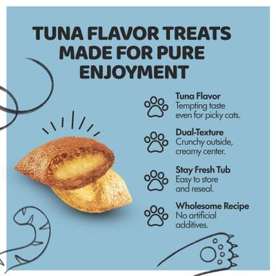 Show full view: Sprankles Tasty Tuna Flavored Crunchy Cat Treats, 8-oz bag slide 4 of 6