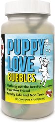 Atomic Bubbles Puppy Love Bacon Scented Bubbles Chasers Dog Toy, 4-fl oz bottle, 1 count