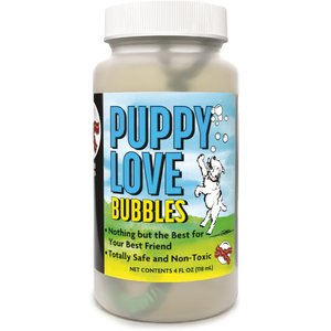 Atomic Bubbles Puppy Love Bacon Scented Bubbles Chasers Dog Toy, 4-fl oz bottle, 1 count
