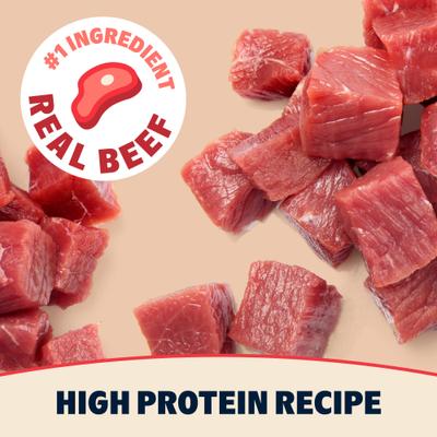 Show full view: BARK in the Belly Beef & Ancient Grains Recipe Dog Food, 4-lb bag slide 3 of 11