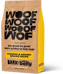BARK in the Belly Chicken & Ancient Grains Recipe Dog Food, 4-lb bag