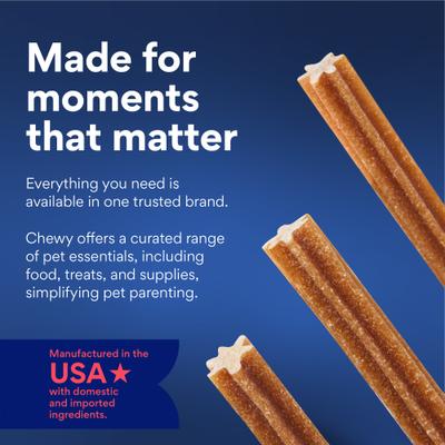 Show full view: Chewy Natural Beef Flavor Dental Chew Dog Treats (FORMERLY TRUE ACRE FOODS), 32 count, bundle of 2 slide 8 of 10