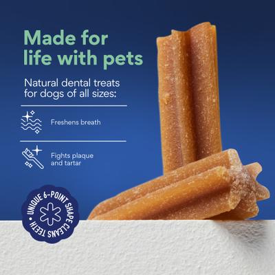 Show full view: Chewy Natural Mint Flavor Dental Chew Dog Treats (FORMERLY TRUE ACRE FOODS), 32 count, bundle of 2 slide 5 of 10