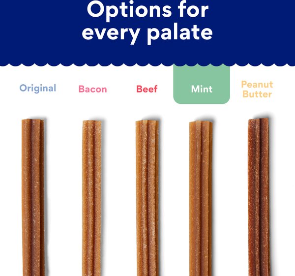 Chewy Natural Mint Flavor Dental Chew Dog Treats (FORMERLY TRUE ACRE FOODS)