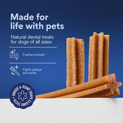 Show full view: Chewy Natural Dental Chew Sticks Variety Pack, Original, Beef, & Mint Flavor (FORMERLY TRUE ACRE FOODS), 51 count slide 5 of 10