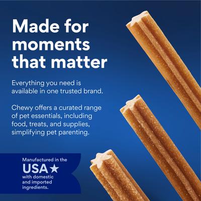 Show full view: Chewy Natural Dental Chew Sticks Variety Pack, Original, Beef, & Mint Flavor (FORMERLY TRUE ACRE FOODS), 51 count slide 8 of 10