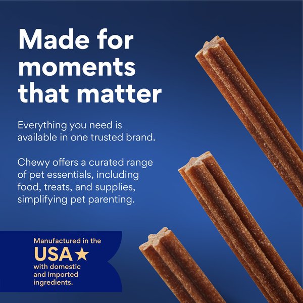 Chewy Natural Peanut Butter Flavor Dental Chew Dog Treats (FORMERLY TRUE ACRE FOODS)