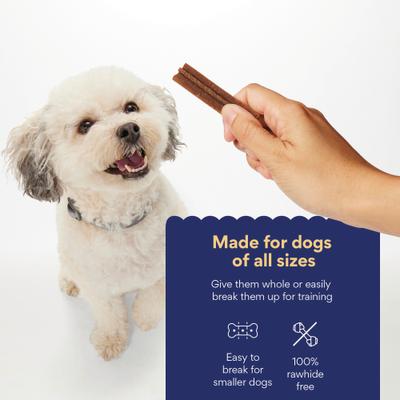 Show full view: Chewy Natural Peanut Butter Flavor Dental Chew Dog Treats (FORMERLY TRUE ACRE FOODS), 32 count, bundle of 2 slide 4 of 10