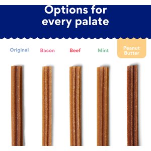 Chewy Natural Peanut Butter Flavor Dental Chew Dog Treats (FORMERLY TRUE ACRE FOODS), 32 count