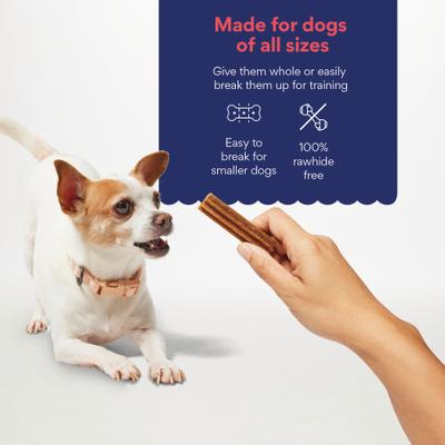 Show full view: Chewy Natural Beef Flavor Dental Chew Dog Treats (FORMERLY TRUE ACRE FOODS), 32 count, bundle of 2 slide 4 of 10