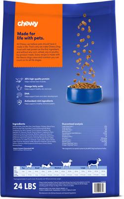 Show full view: Chewy Limited Ingredient Turkey & Sweet Potato Recipe Grain-Free Dry Dog Food (FORMERLY AMERICAN JOURNEY), 24-lb bag slide 3 of 10