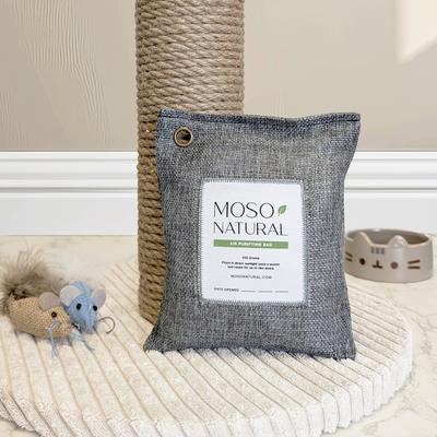 Show full view: Moso Natural Bamboo Charcoal Air Purifying Fragrance-Free Dog & Cat Deodorizer, 7.04-oz bag slide 8 of 10