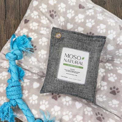 Show full view: Moso Natural Bamboo Charcoal Air Purifying Fragrance-Free Dog & Cat Deodorizer, 7.04-oz bag slide 6 of 10