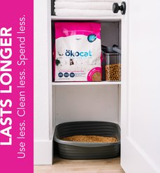 Okocat Super Soft Clumping Wood Unscented Cat Litter, 15.8-lb bag slide 2 of 9