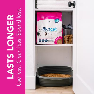 Show full view: Okocat Super Soft Clumping Wood Unscented Cat Litter, 22-lb bag slide 8 of 12