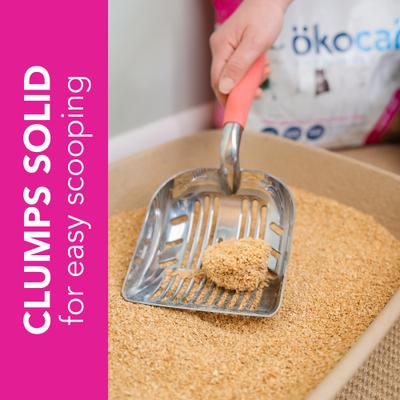 Show full view: Okocat Super Soft Clumping Wood Unscented Cat Litter, 22-lb bag slide 6 of 12
