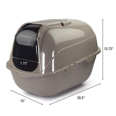 Show full view: Fresh Kitty Enclosed Cat Litter Pan, Large slide 3 of 5