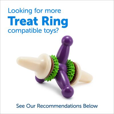 Show full view: PetSafe Busy Buddy Natural Rawhide Rings Dog Treats, Size C slide 7 of 11