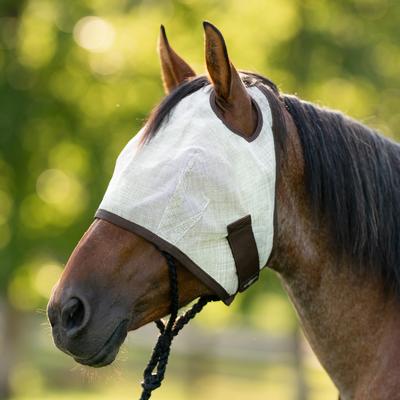 Show full view: Kensington Protective Products Horse Fly Mask with Web Trim, Desert Sand, Large slide 5 of 8
