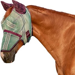 Kensington Protective Products Horse Fly Mask with Removable Nose, Imperial Jade, Large slide 1 of 8