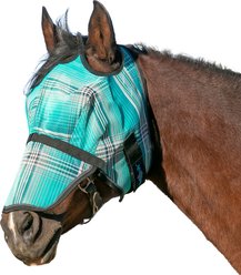 Kensington Protective Products Horse Fly Mask with Web & Nose, Atlantis, Large
