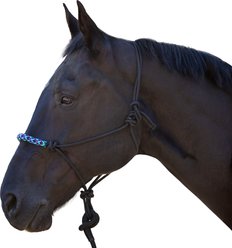 Kensington Protective Products Clinician Rope Horse Halter, Lavender Mint