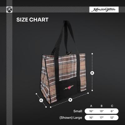 Show full view: Kensington Protective Products Signature Large Tote Bag, Deluxe Black slide 3 of 6