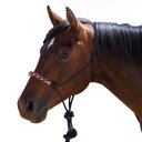 Kensington Protective Products Clinician Rope Horse Halter, Deluxe Black