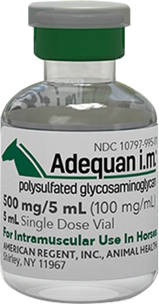 Adequan Equine (polysulfated glycosaminoglycan) Injectable for Horses, 100mg/mL