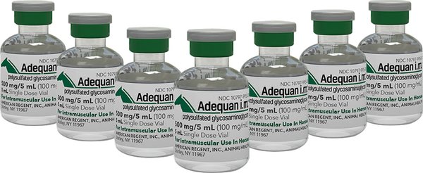 Adequan Equine i.m. (polysulfated glycosaminoglycan) Injectable for Horses, 100mg/mL