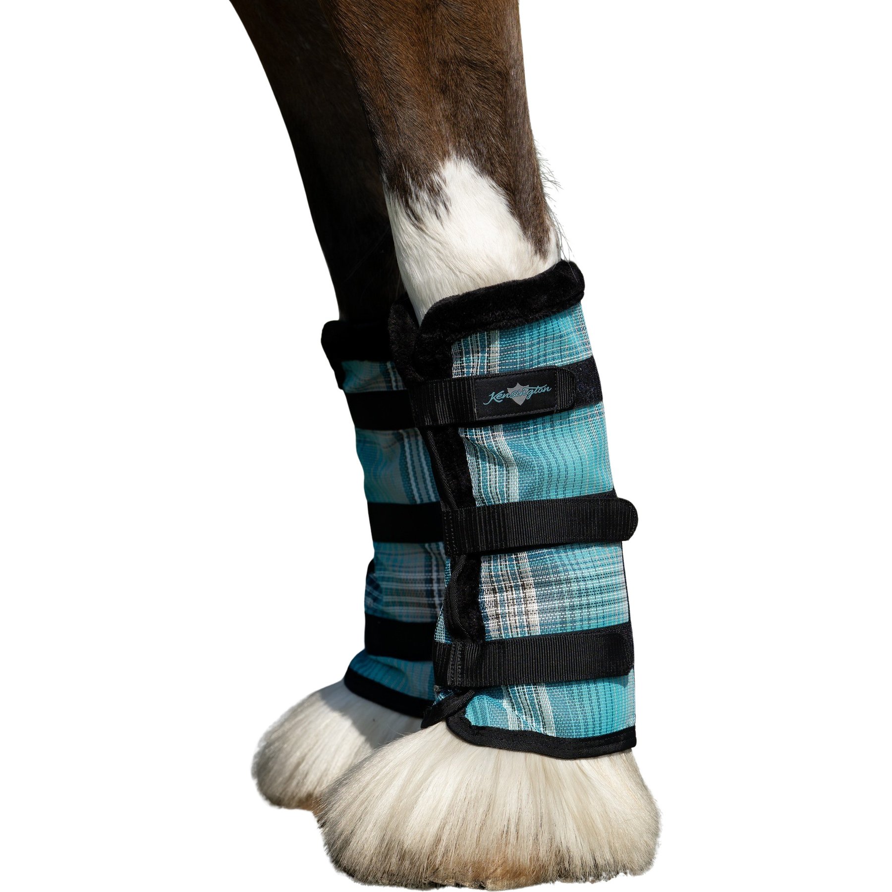 Kensington Protective Products Protective Horse Fly Boots, Atlantis, Warmblood, 2 count