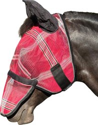 Kensington Protective Products Horse Fly Mask with Removable Nose, Merlot, Horse