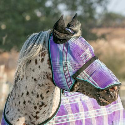 Show full view: Kensington Protective Products Horse Fly Mask with Removable Nose, Lavender Mint, Large slide 5 of 9