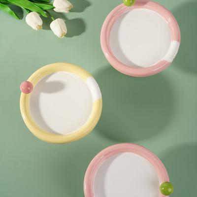 Show full view: Fairela Ice Cream Elevated Dog & Cat Bowl, Small: 2-cup, Red/Green slide 6 of 11