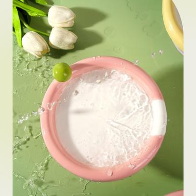 Show full view: Fairela Ice Cream Elevated Dog & Cat Bowl, Small: 2-cup, Red/Green slide 3 of 11