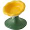 Show in main carousel: Fairela Adjustable Flower Rim Elevated Dog & Cat Bowl, Small: 2-cup, Yellow/Green slide 1 of 9