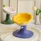 Show in main carousel: Fairela Adjustable Flower Rim Elevated Dog & Cat Bowl, Small: 2-cup, Yellow/Blue slide 3 of 8