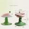 Show in main carousel: Fairela Adjustable Flower Rim Elevated Dog & Cat Bowl, Small: 2-cup, Pink/Green slide 6 of 10