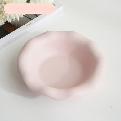 Show full view: Fairela Adjustable Flower Rim Elevated Dog & Cat Bowl, Small: 2-cup, Pink/Green slide 5 of 10