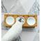 Show in main carousel: Fairela Bamboo & Wood Triple Ceramic Elevated Dog & Cat Bowl, Medium: 4-cup slide 6 of 10