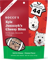 Bocce's Bakery Kyle Juszxyk’s Cheesy Bites Soft & Chewy Dog Treats, 6-oz bag