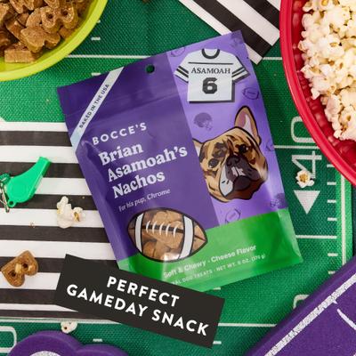 Show full view: Bocce's Bakery Brian Asamoah’s Nachos Beef Adult Soft & Chewy Dog Treats, 6-oz bag slide 4 of 6