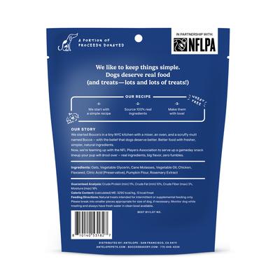 Show full view: Bocce's Bakery Keon Coleman’s Wings Chicken Soft & Chewy Dog Treats, 6-oz bag slide 3 of 6