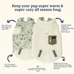 Lucy & Co. Teddy Camp Out Reversible Dog Vest, Small slide 2 of 7