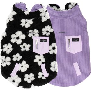 Lucy & Co. Teddy Far Out Reversible Dog Vest, Small