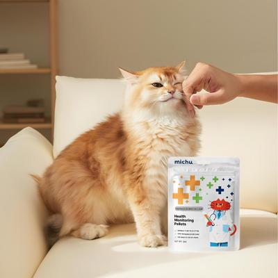 Show full view: Michu Color Changing Indicators Cat Health Monitoring Pellets, 0.045-lb bag slide 3 of 11